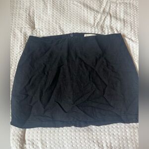 H&M Linen Mini Skirt